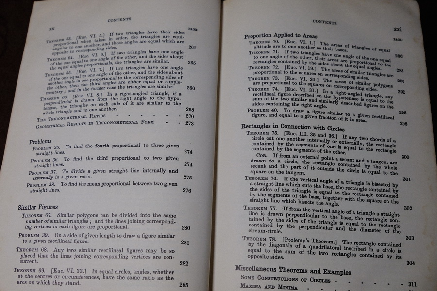 A School Geometry Part 1-6 by H.S.HALL & F.H.STEVENS ปกแข็ง ปี 1967