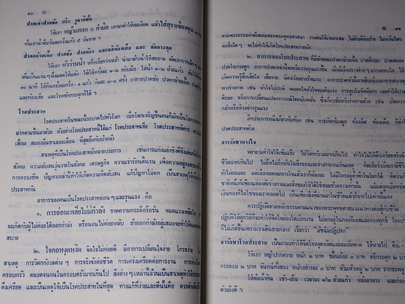 ตำรายาไทยเเผนโบราณ โดย ส.เปลี่ยนสี ตามลำดับตัวอักษร(ของโรคที่เกิด) จาก ก.ถึง ฮ ปี 2529