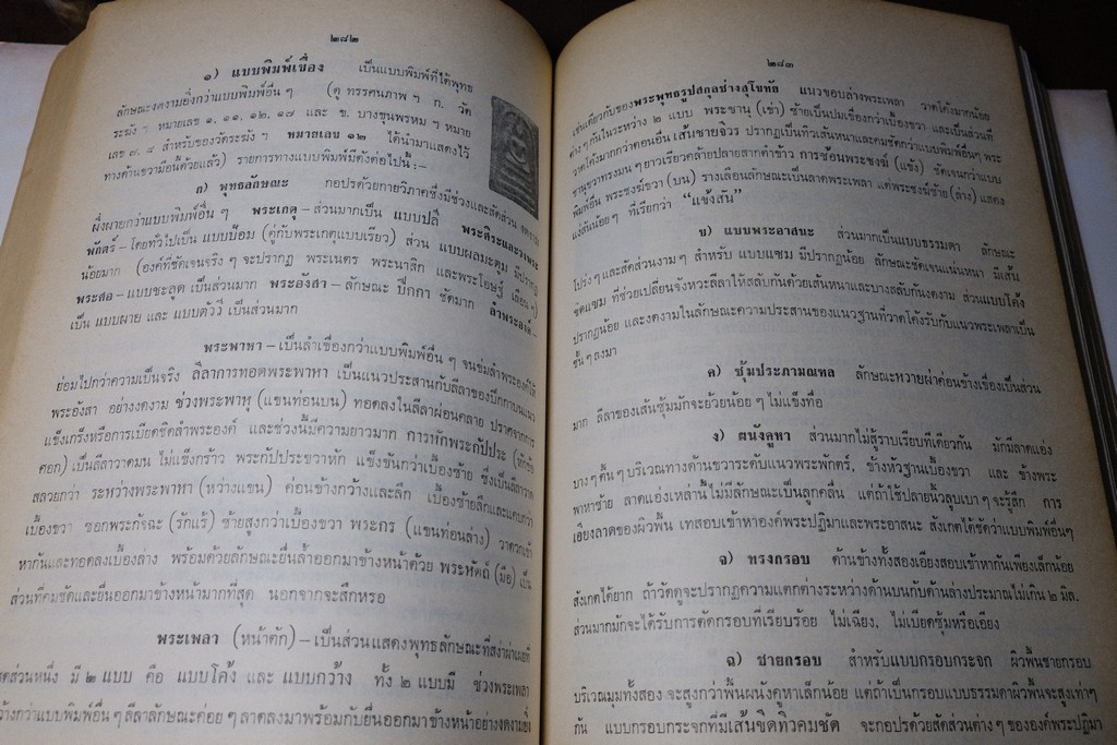 ปริอรรถาธิบายเเห่งพระเครื่อง พระสมเด็จ ฯ โดย ตรียัมปวาย ปกแข็ง ปี 2520 (สอบถาม)
