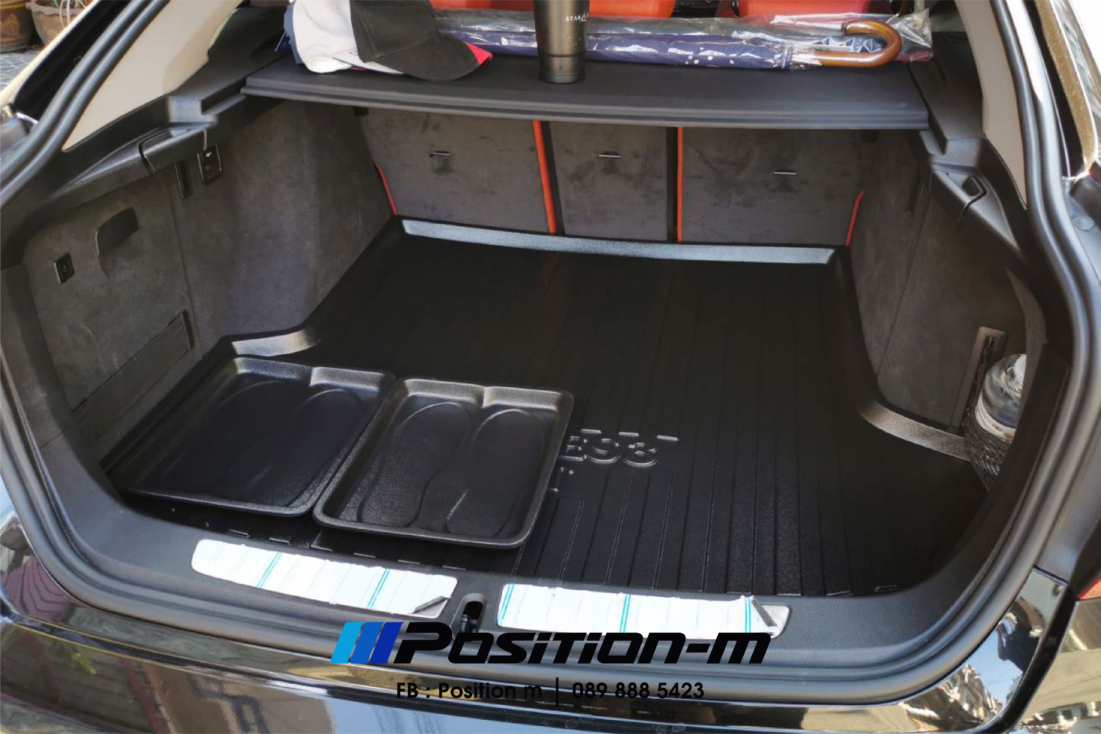 ถาดปูพื้นหลังรถ BMW F34