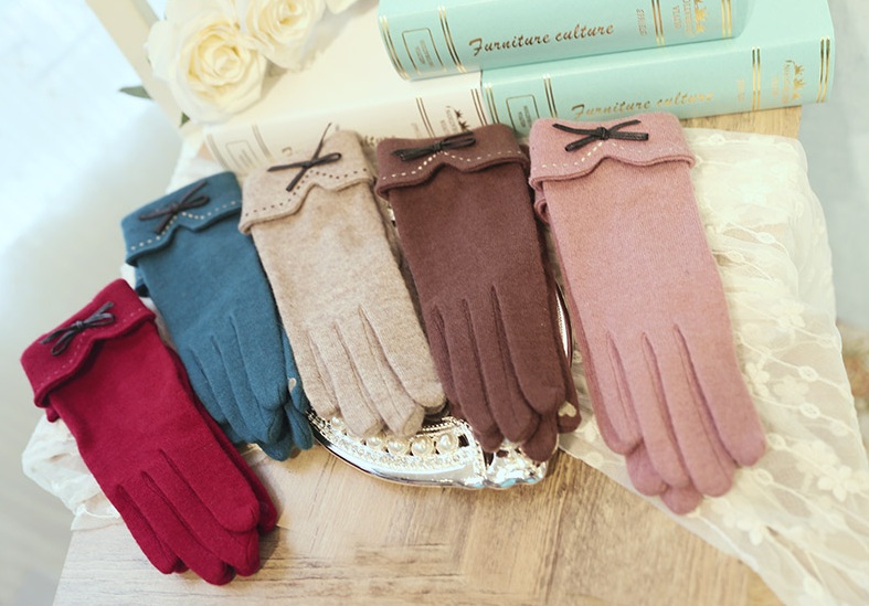 พรีออเดอร์ - ถุงมือกันหนาว Pre - GT612 (สีน้ำเงิน)