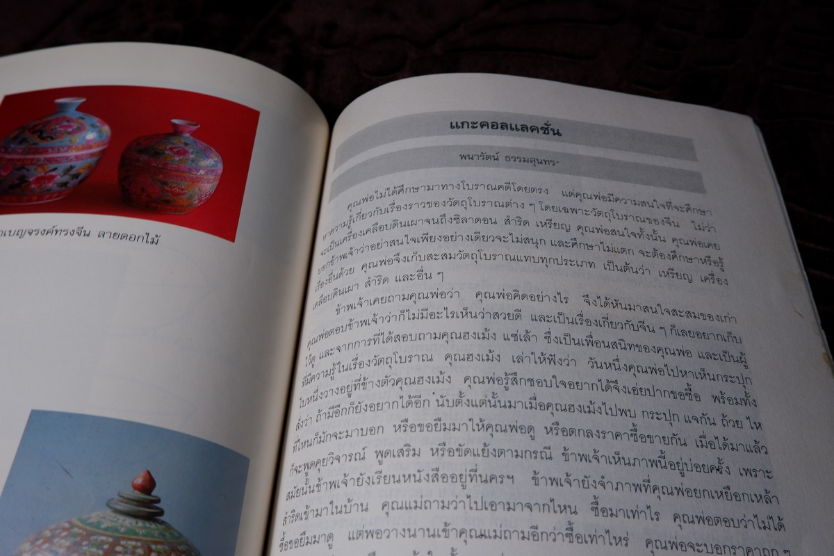 เเกะคอลเล็คชั่น โดย พนารัตน์ ธรรมสุนทร ปี 2535
