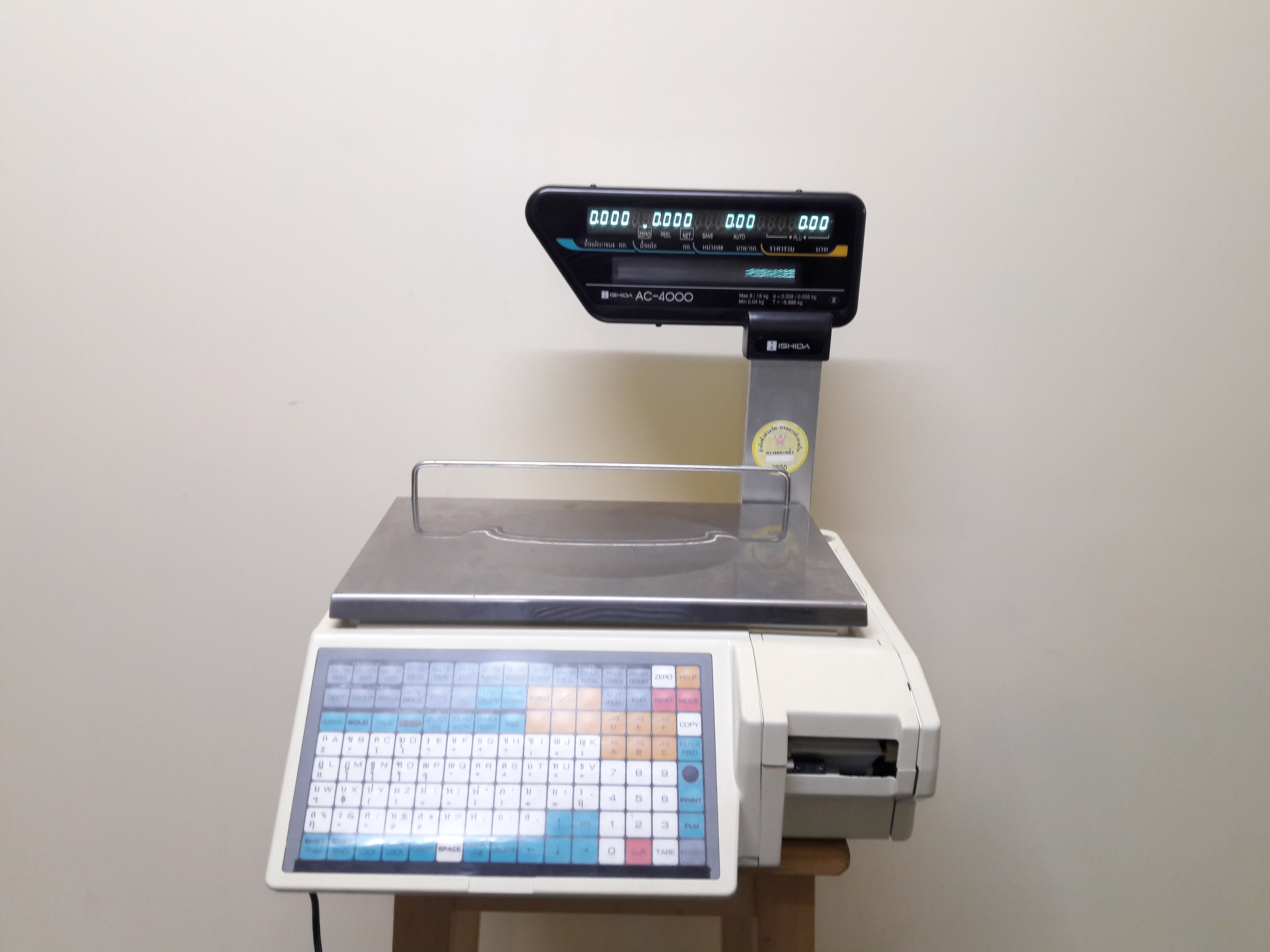 เครื่องชั่งคำนวณราคาพร้อมพิมพ์ AC4000 series มือสอง