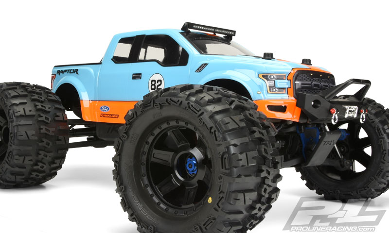 2017 Ford F-150 Raptor Clear Body.