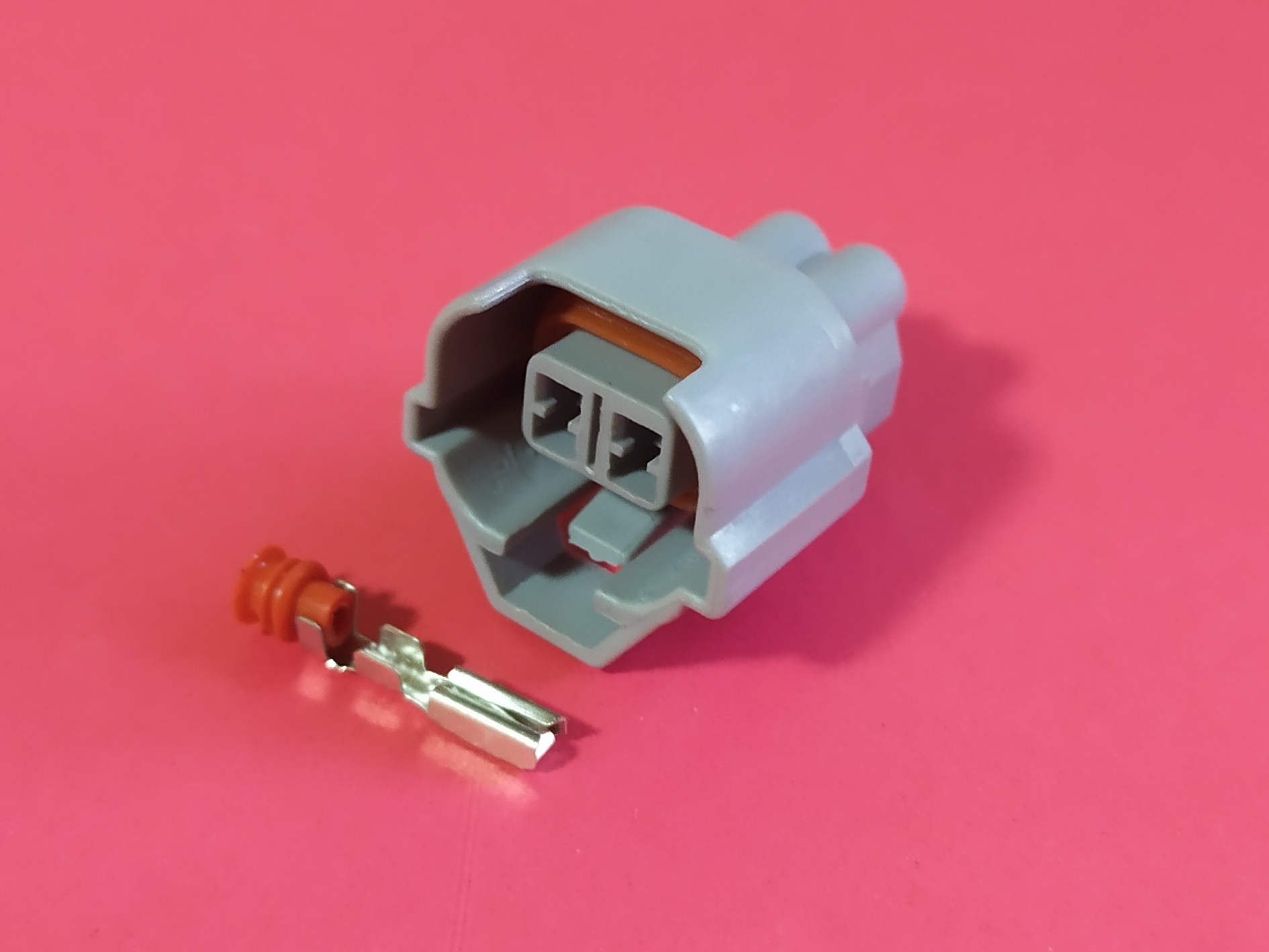 2 พิน เทา หัวฉีด Toyota Nissan Honda #0035