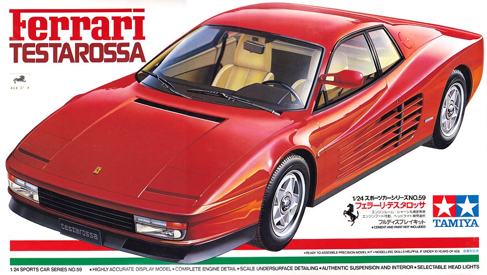 Ferrari Testarossa.