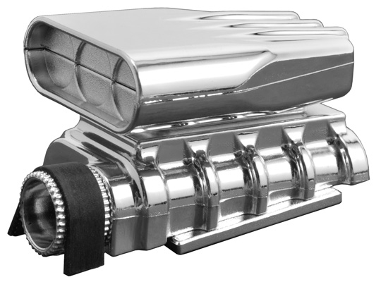 Mock Intake and Blower Set (Chrome)