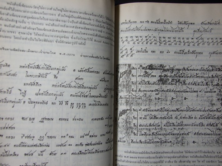 ลายสือไทย 700 ปี โดย ศ.กำธร สถิรกุล หนา 275 หน้า ปี 2530