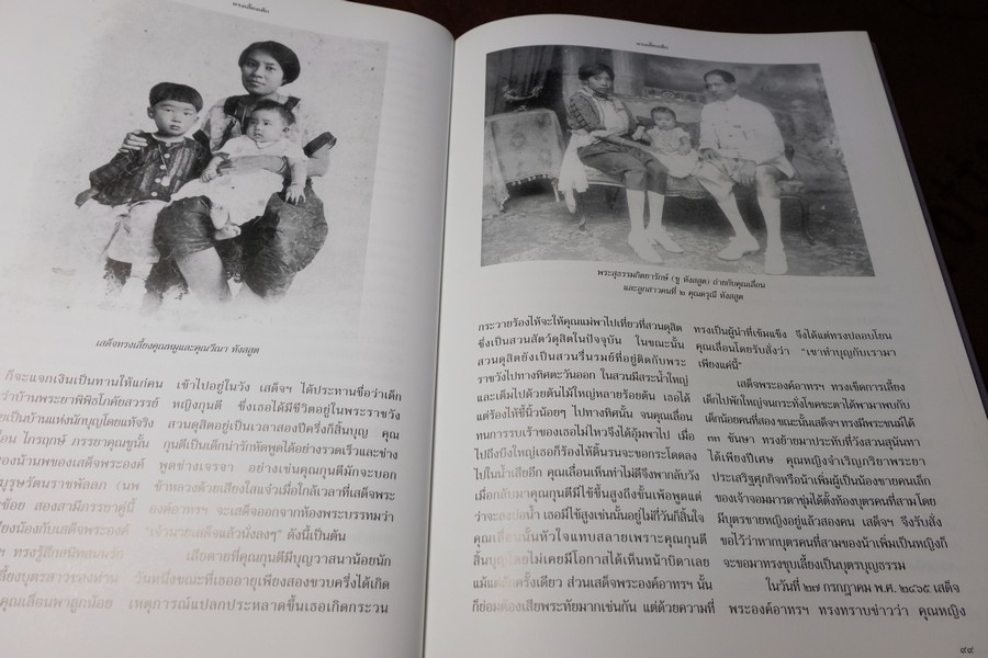 เเลวัง หลังตำหนัก โดย มรว.เบญจาภา(จักรพันธุ์) ไกรฤกษ์ จัดพิมพ์เป็นอนุสรณ์ นายเพิ่มพูน ไกรฤกษ์ ปกเเข็ง ปี 2549