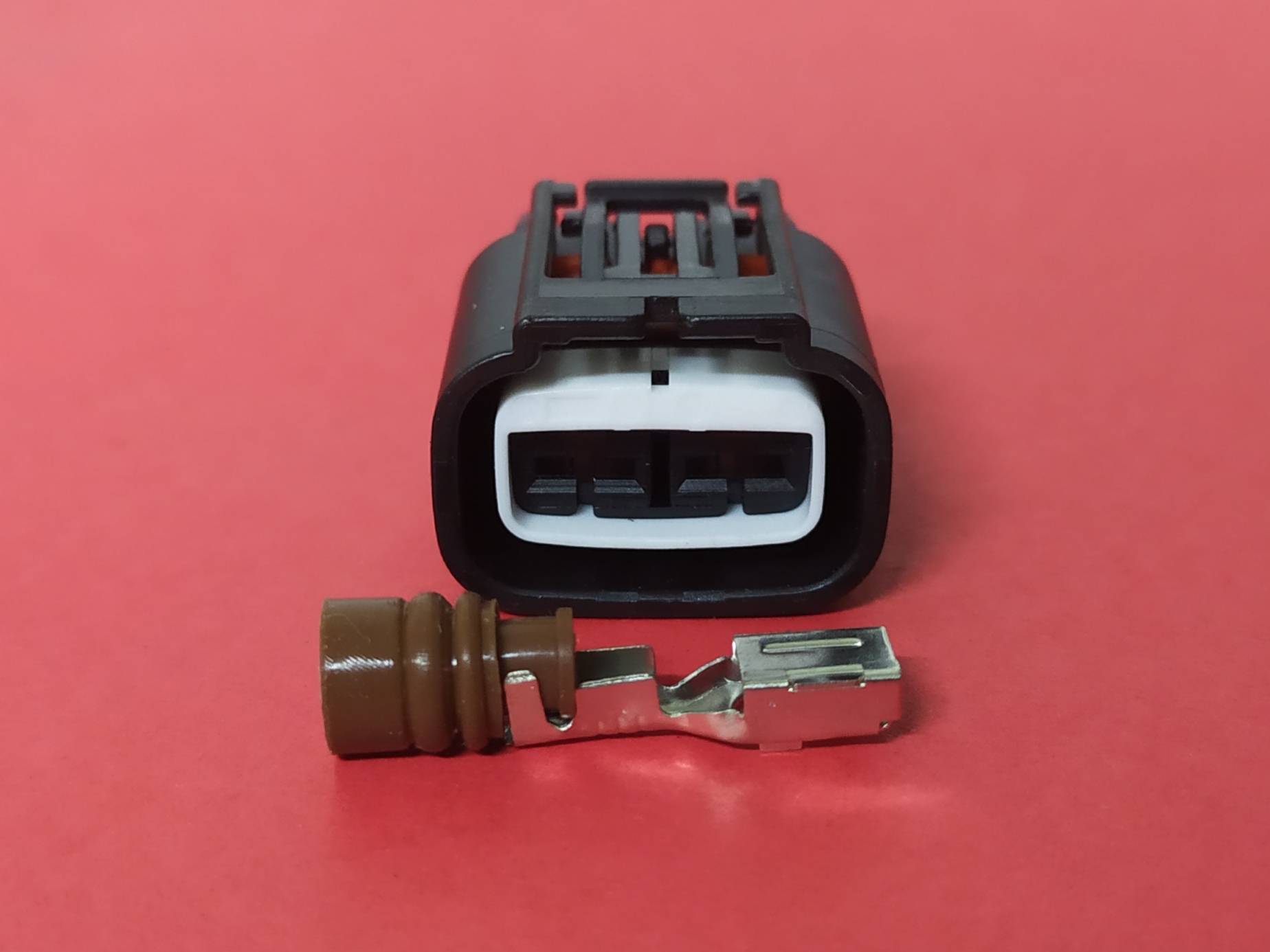 2 พิน ดำ พัดลมหม้อน้ำ 6.3 Honda #0179-F