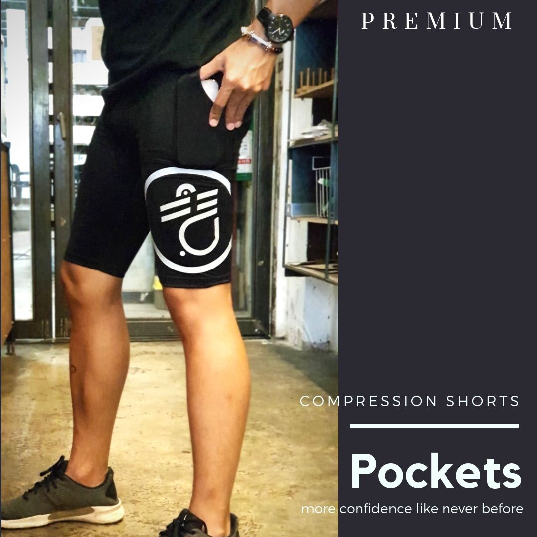 กางเกงรัดกล้ามเนื้อ - anyCompress (ตำหนิโลโก้)