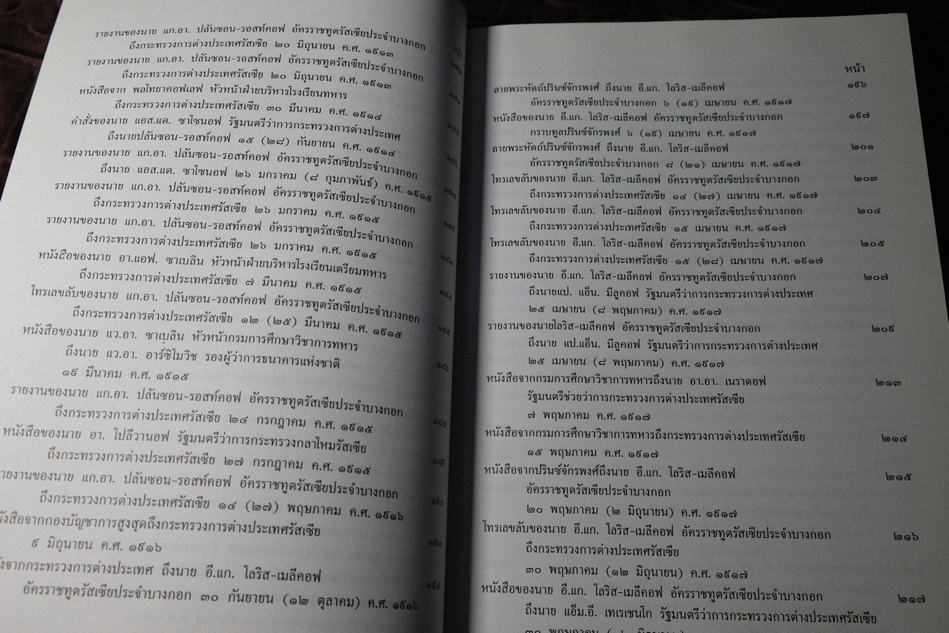 100 ปี ความสัมพันธ์สยาม-รัสเซีย คำเเปลเอกสารประวัติศาสตร์ พิมพ์ปี 2540