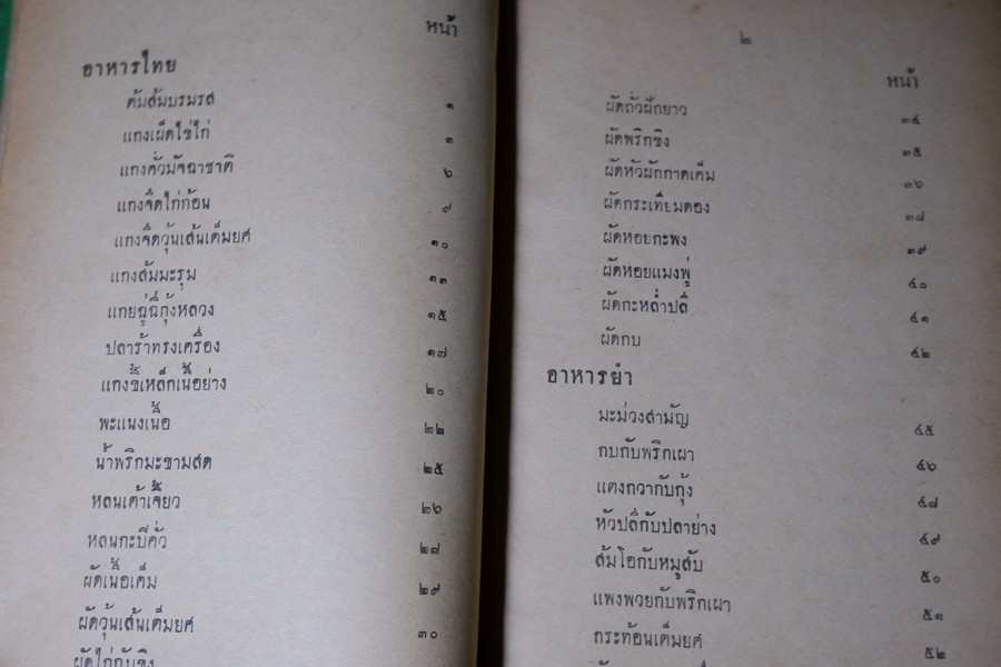 ตำรา อาหารหลานเเม่ครัว ฉบับสมบูรณ์ โดย หลานเเม่ครัวหัวป่าก์ จ.จ.ร ปกเเข็ง ปี 2505