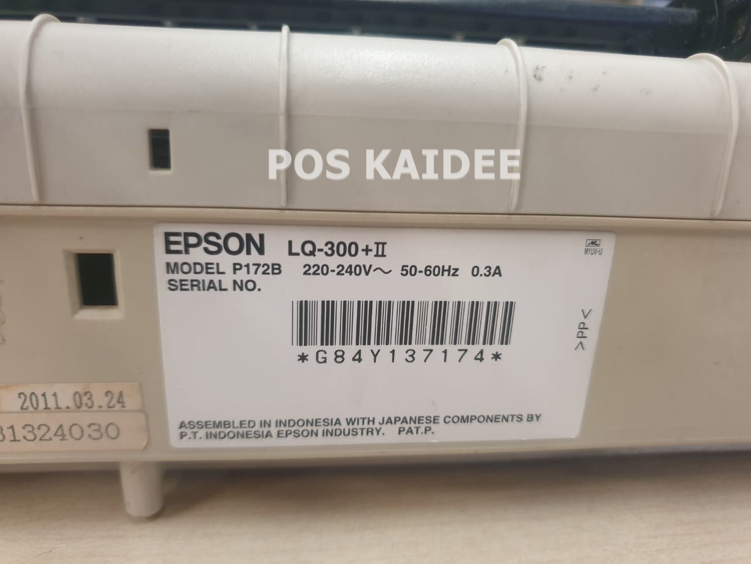 เครื่องปริ้น EPSON PLQ-300+II มือสอง