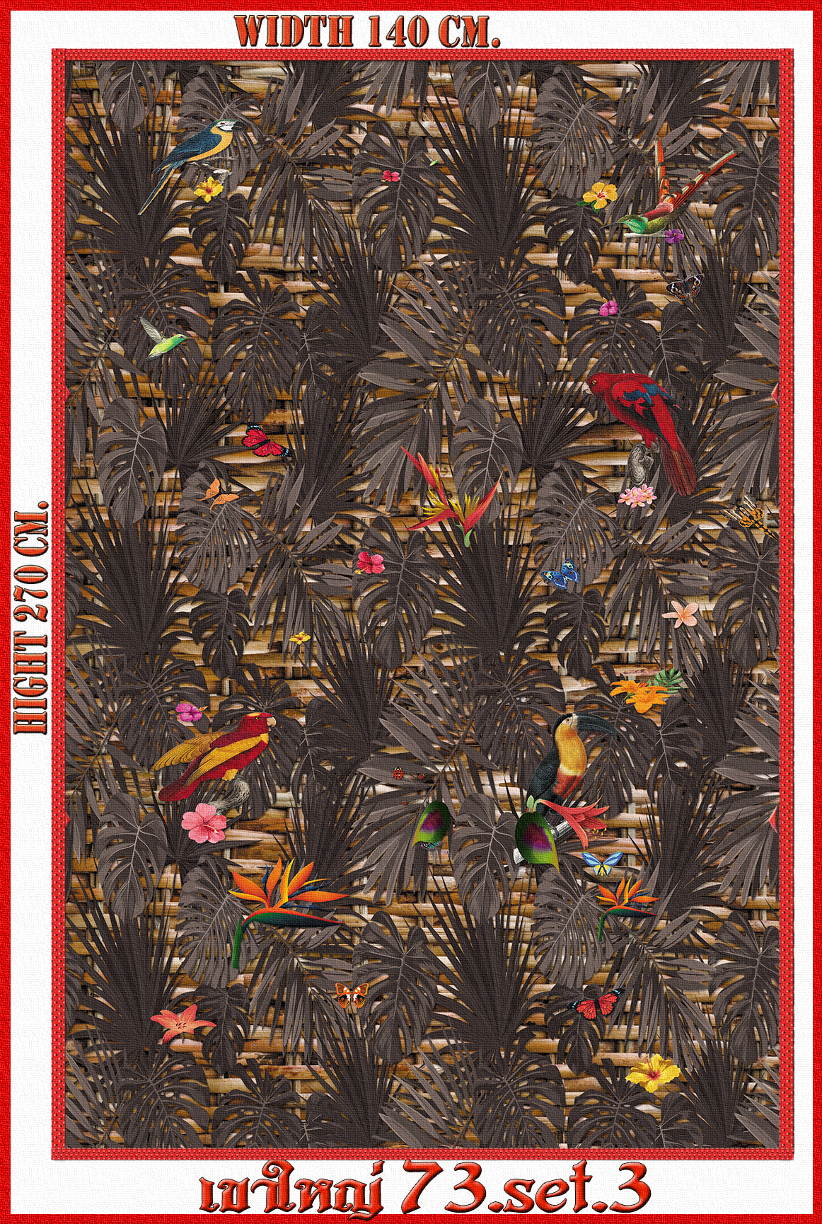 วอลเปเปอร์รูปภาพติดผนังสั่งทำ เขาใหญ่ 73(ลายใใหญ่) มีภาพให้เลือกกว่า 50,000 ภาพ ออกแบบกราฟฟิค หรือ รูปภาพตามที่ท่านกำหนด ในสไตล์ท่านเอง "custom made"