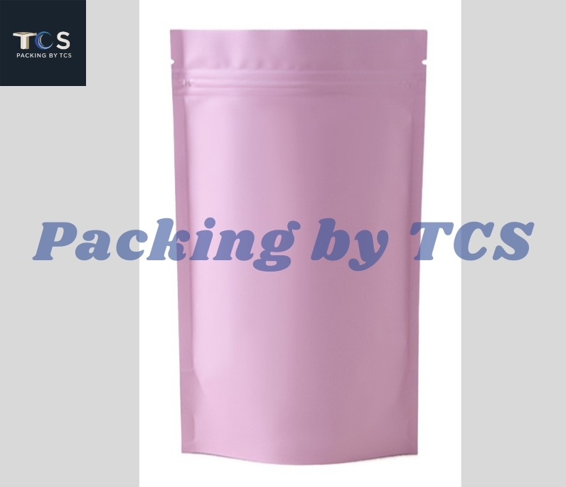 ถุงฟอยล์ซิปตั้งได้ สีด้าน (เมทัลไลท์)