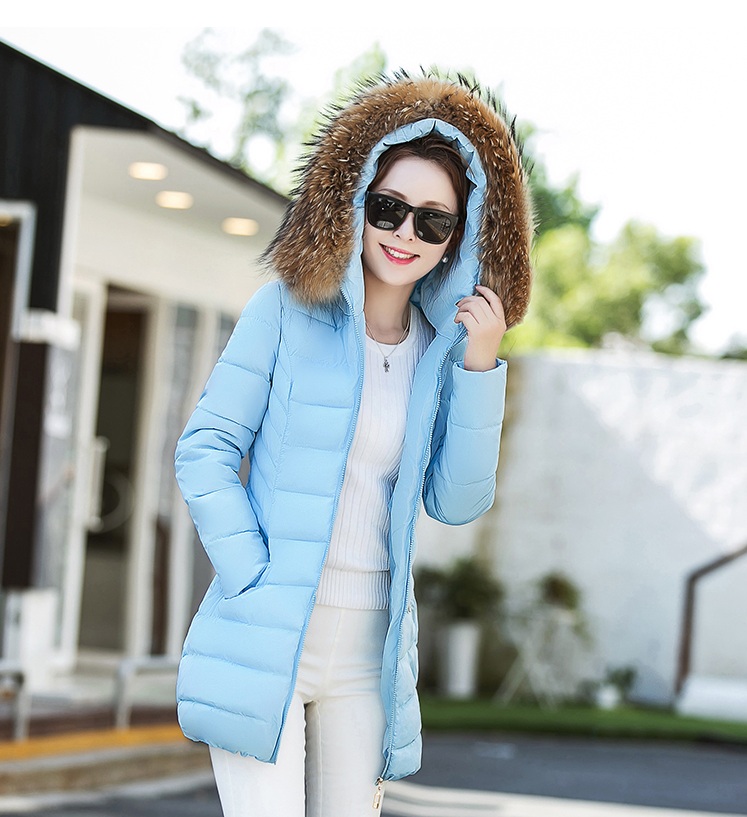 พรีออเดอร์ - เสื้อโค้ทกันหนาวสไตล์เกาหลี Pre - CT754 (สีฟ้า)