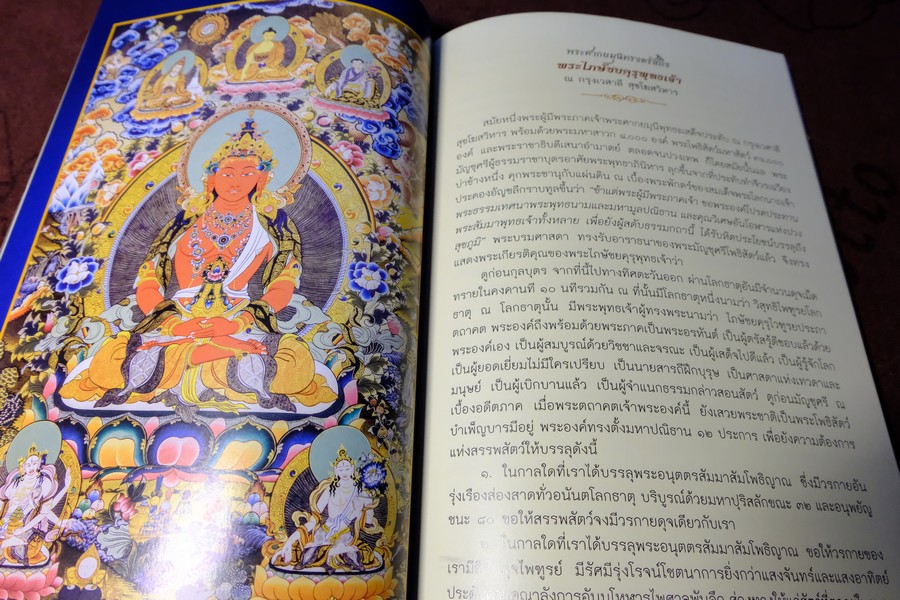 พระไภษัชยคุรุไวฑูรยประภาตถาคต พระพุทธเจ้าบรมครูเเห่งการเเพทย์ ปี 2558