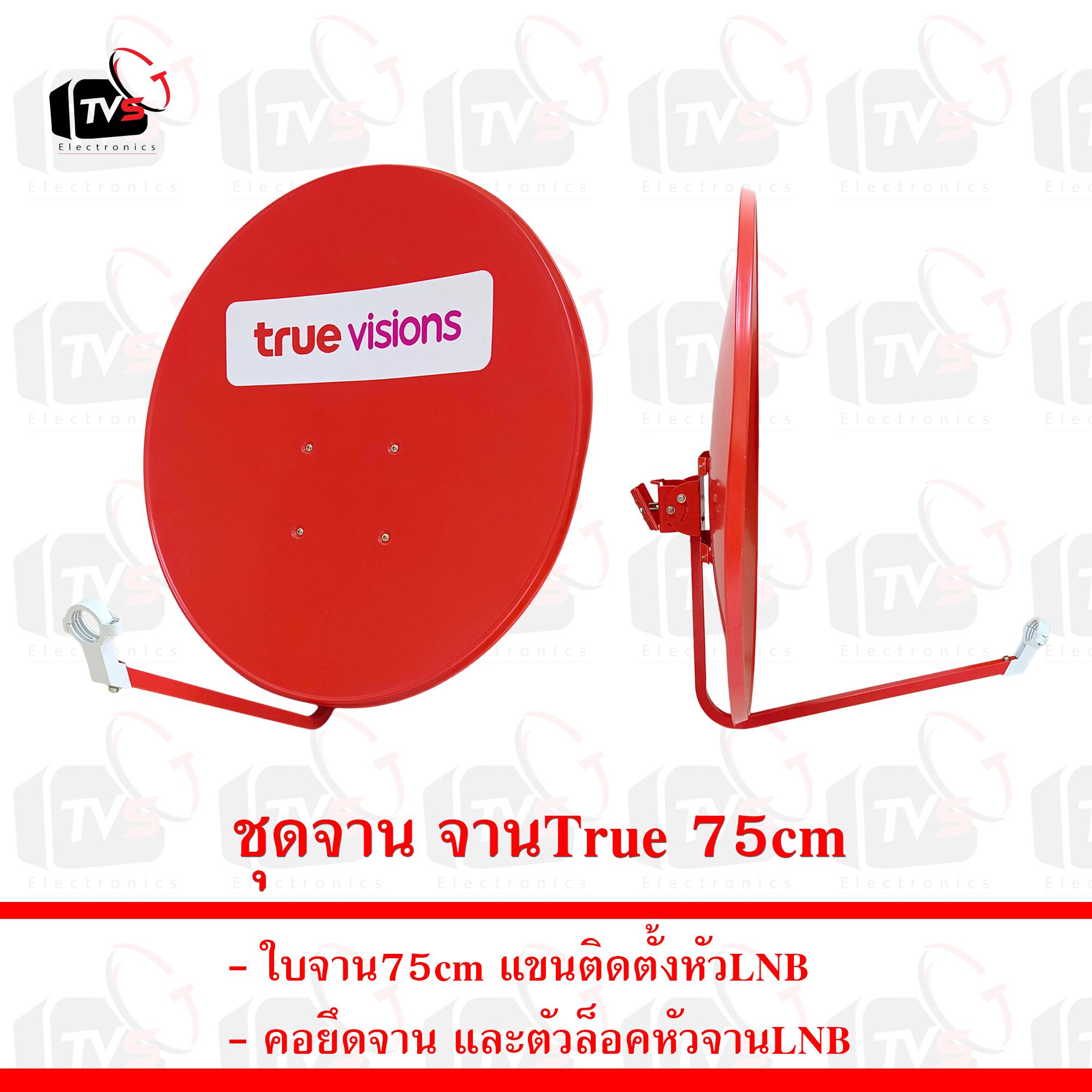 ชุดจานเริ่มต้น จานTrue 75cm