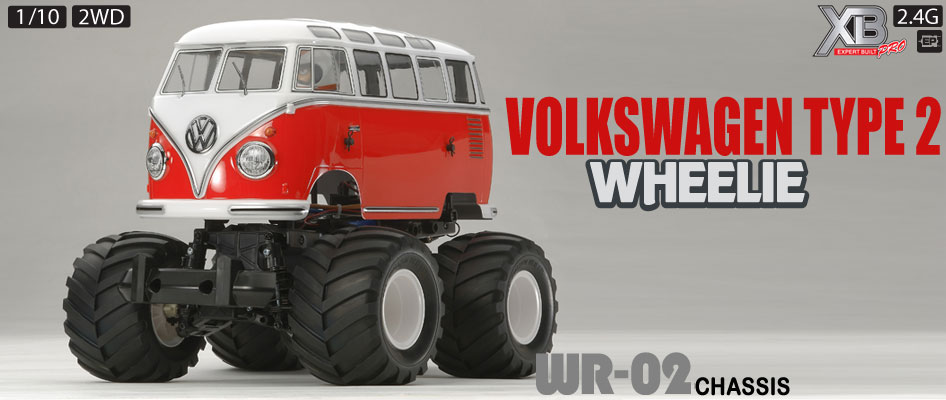 XB Volkswagen Wheelie Type 2 (T1) (WR-02). - สีหมอก ฮอบบี้ : รถ
