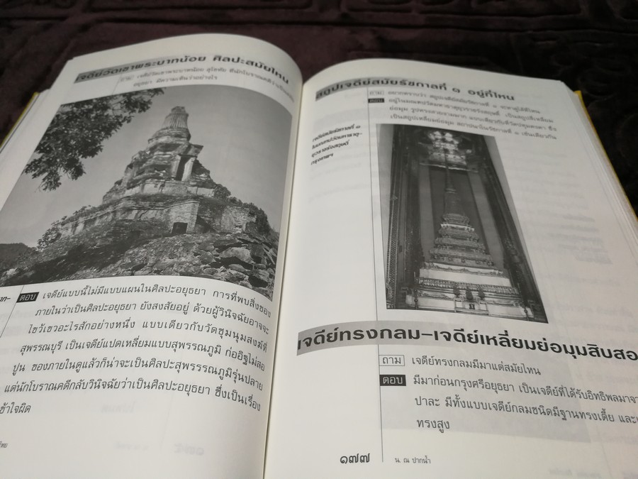 ถาม-ตอบ ศิลปะไทย โดย น.ณ ปากน้ำ (สนพ.สารคดี) หนา 343 หน้า พิมพ์ปี 2540