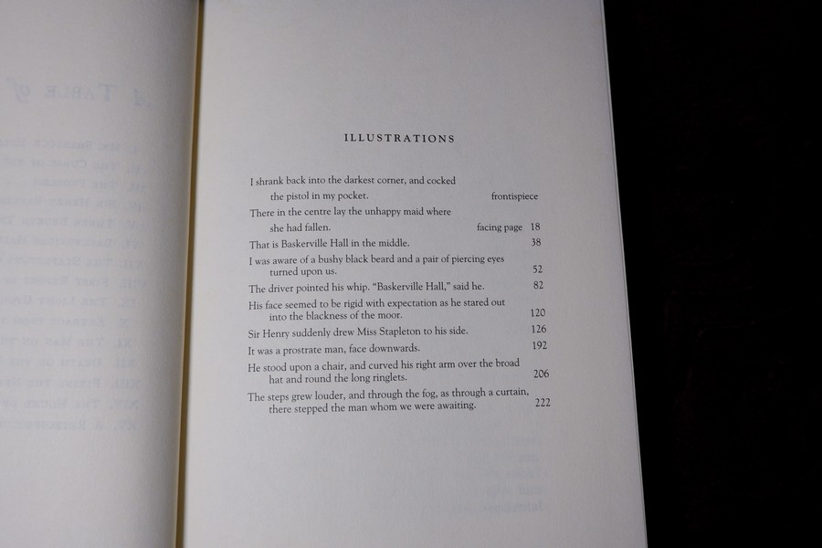 ชุด sherlock holmes by sir artur conan doyle ปกเเข็ง 8 เล่ม ปี 1994 (print in usa)
