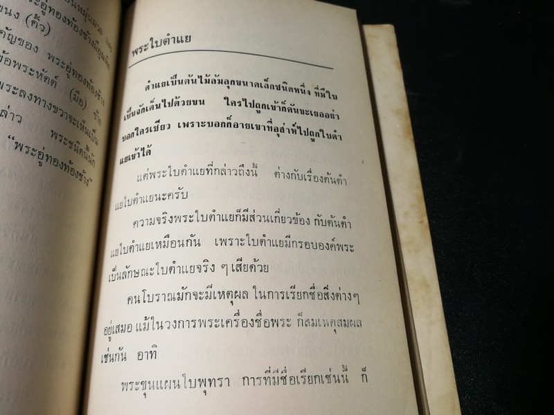 พระเครื่อง โดย เทพชู ทับทอง จัดพิมพ์เป็นอนุสรณ์ คุณเเม่เชื้อ ยิ้มเจริญ ปี 2514
