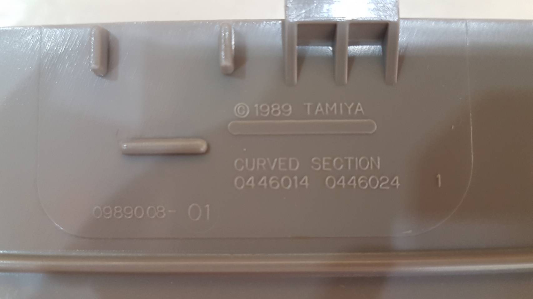 Japan Cup Junior Circuit : Curved Section (Gray, 1Pc.)