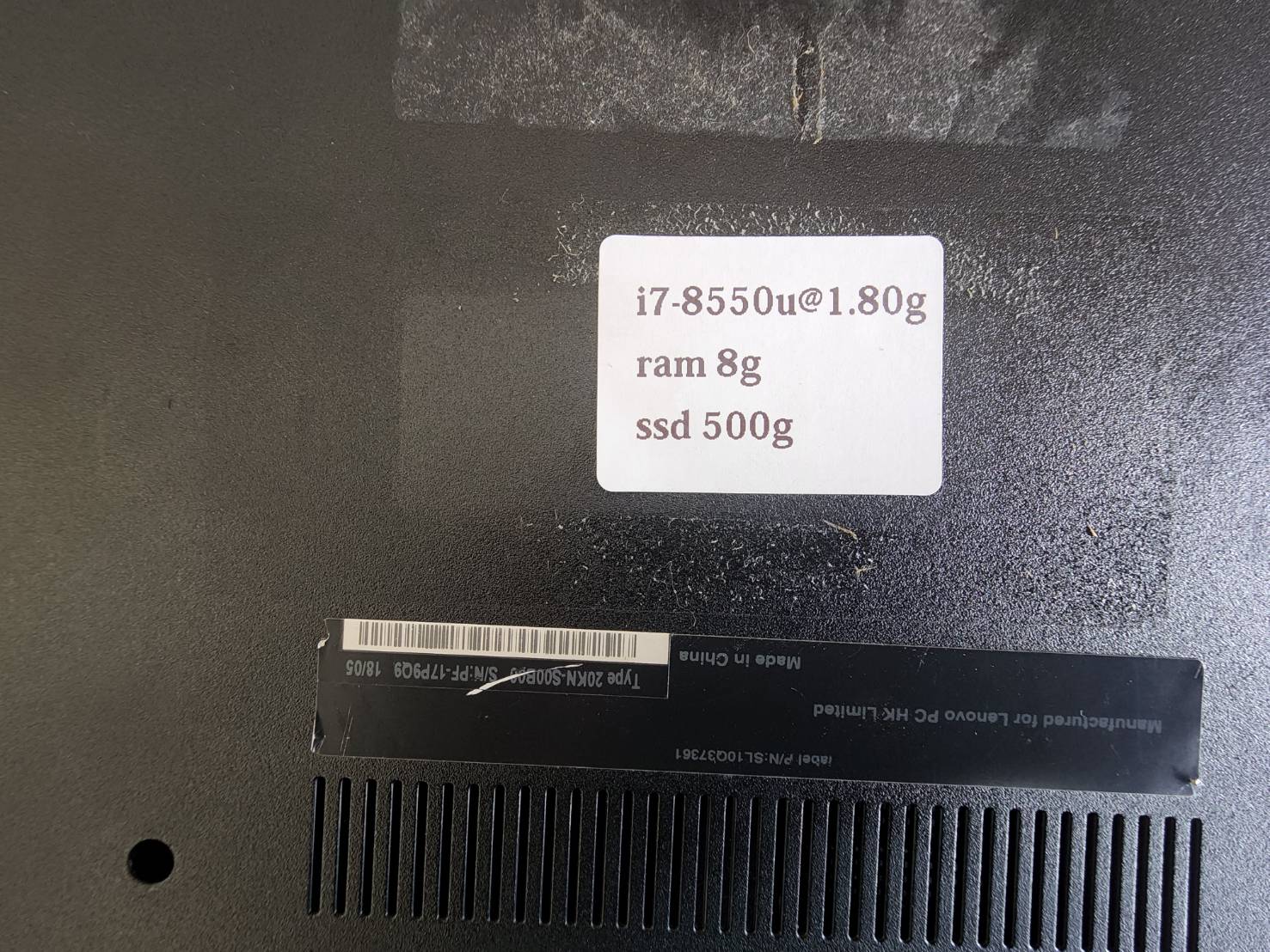 Notebook Lenovo ThinkPad E480 มือสอง