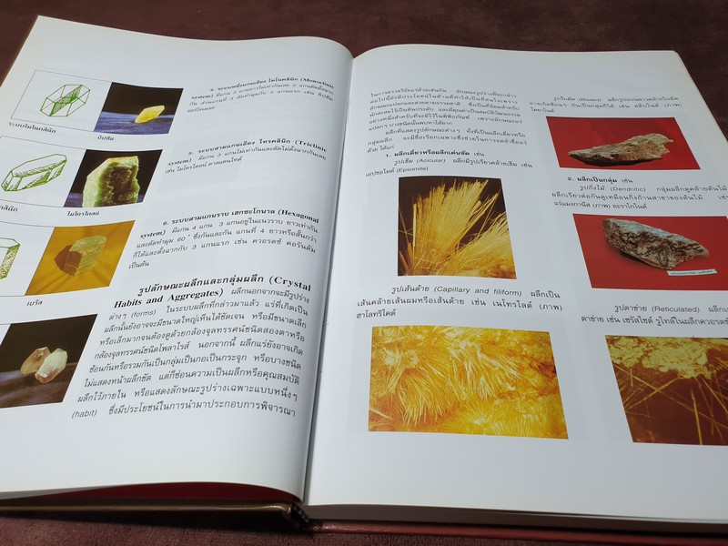 เเร่ โดย กรมทรัพยากรธรณี ปกแข็ง 270 หน้า ปี 2543