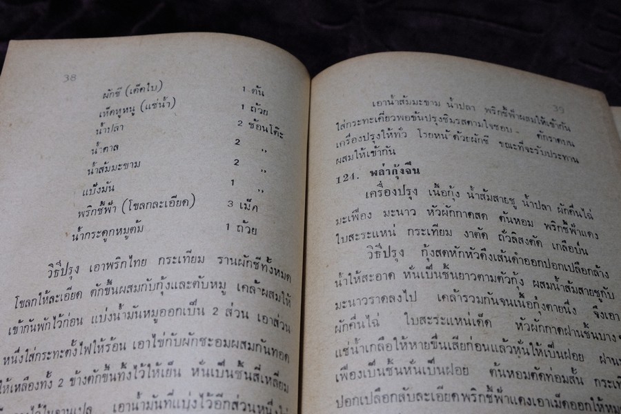 ตำราทำอาหาร เเกล้มเหล้ารสเด็ด โดย จินตนา สุธีรพงศ์ ปี 2525 (เล่มเล็ก)