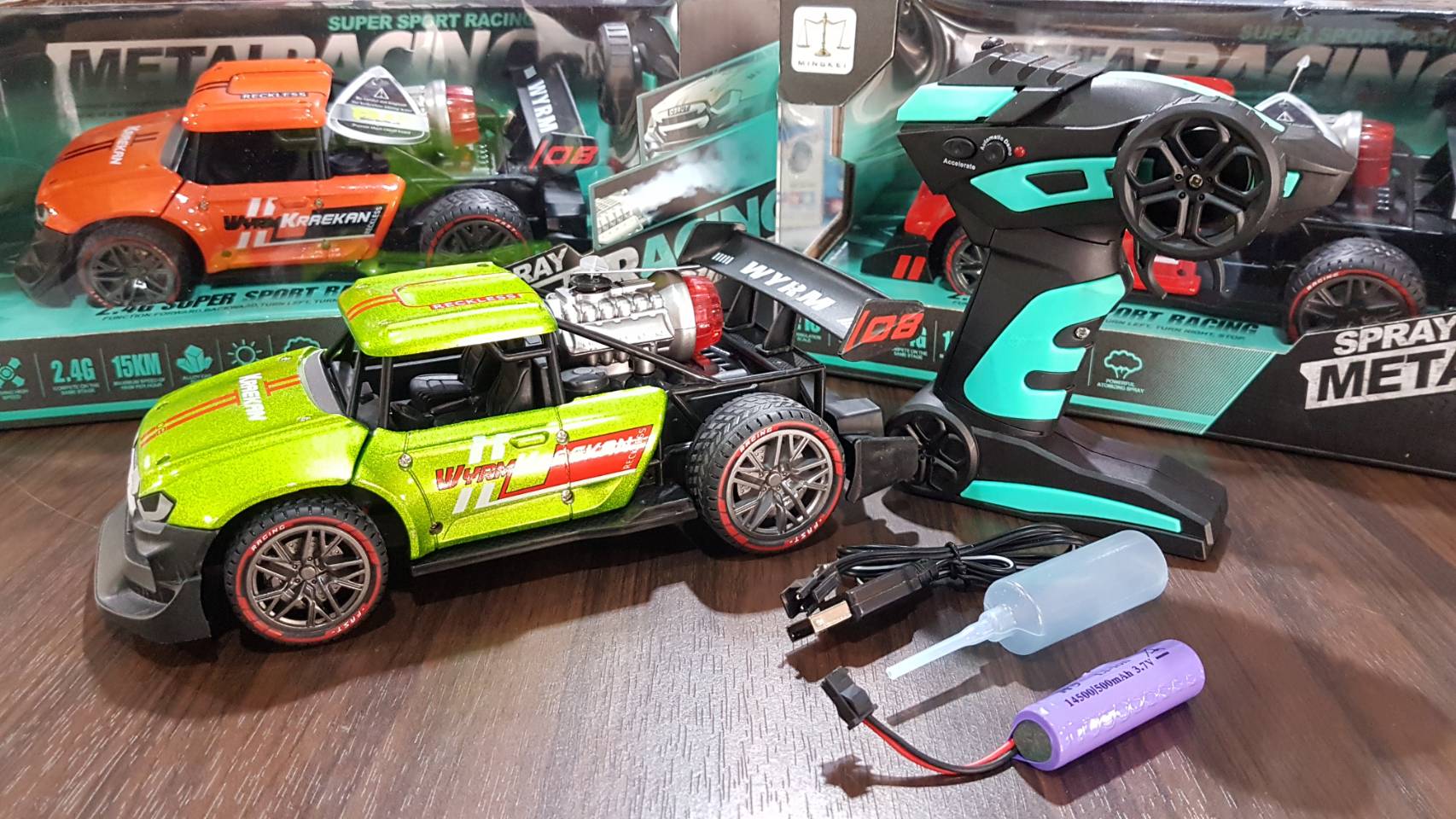 Spray Metal Racing (กระบะปล่อยควัน)