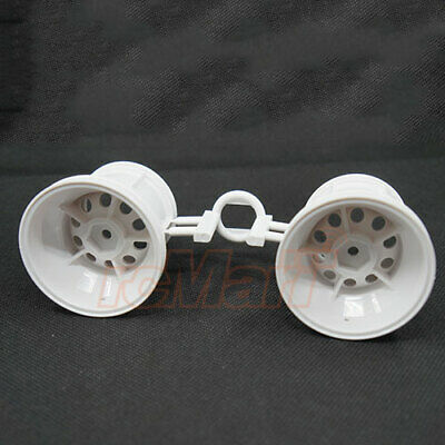 Front Wheel for WR-02G Chassis (White, 2 Pcs.)