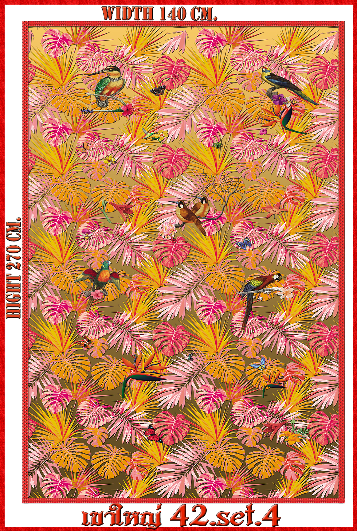 วอลเปเปอร์รูปภาพติดผนังสั่งทำ เขาใหญ่ 42(ลายเล็ก) มีภาพให้เลือกกว่า 50,000 ภาพ ออกแบบกราฟฟิค หรือ รูปภาพตามที่ท่านกำหนด ในสไตล์ท่านเอง "custom made"