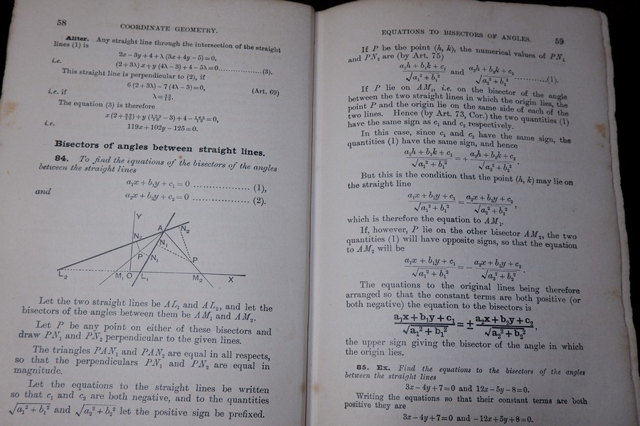 The Element of Coordinate Geometry by Macmillan and Co ., Limited ปี 1955