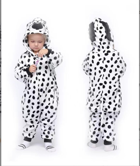 ชุดนอนมาสคอต / แฟนซี เด็ก หมาลายจุด / ดัมเมเชี่ยน