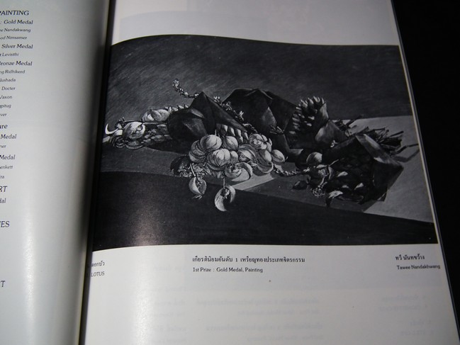 การแสดงศิลปกรรมแห่งชาติย้อนหลัง ตั้งแต่ครั้งที่ 1 ถึง 25 ในวาระเปิดหอศิลป ม.ศิลปากร 15 ธค. 2522-15 กพ.2523