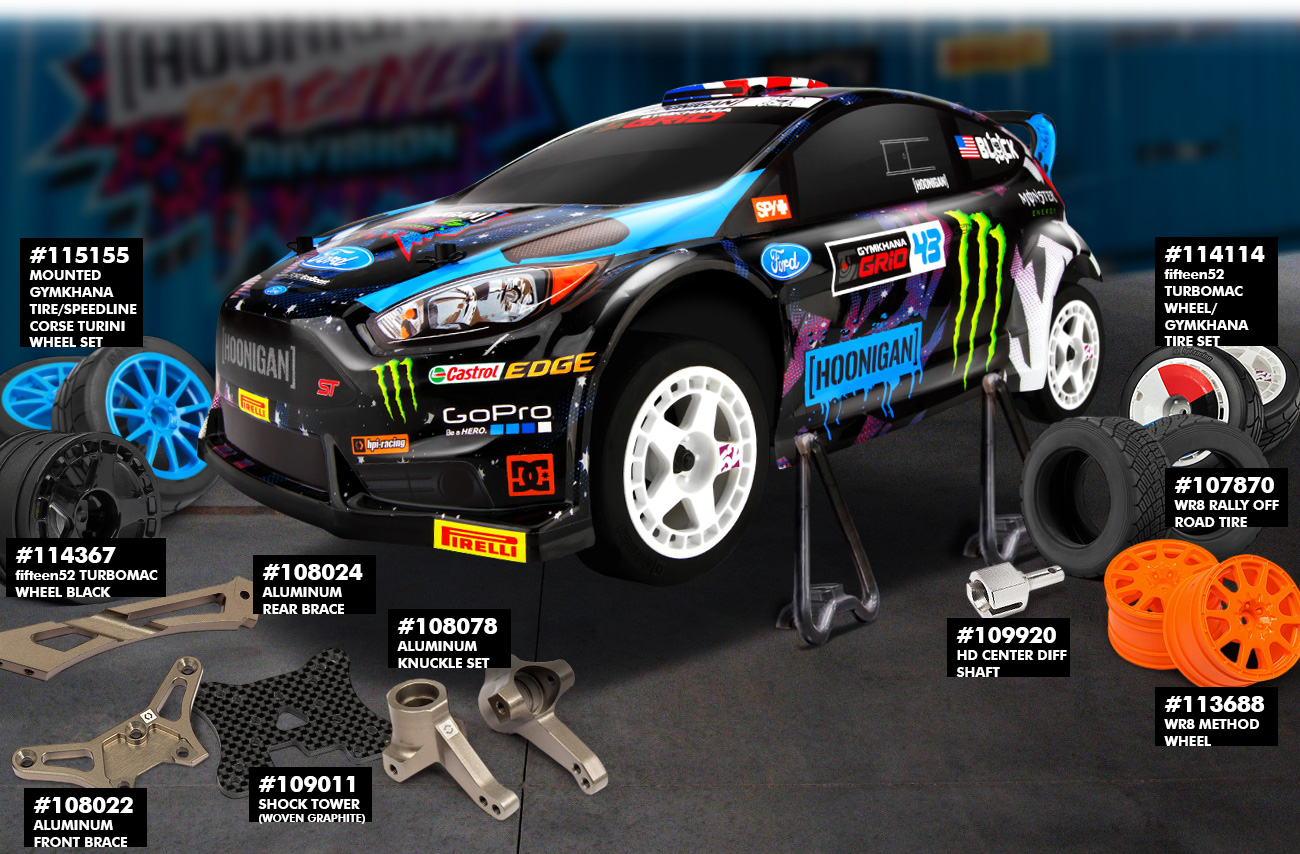 Ken Block WR8 3.0 w/ Ford Fiesta ST RX43 Body.