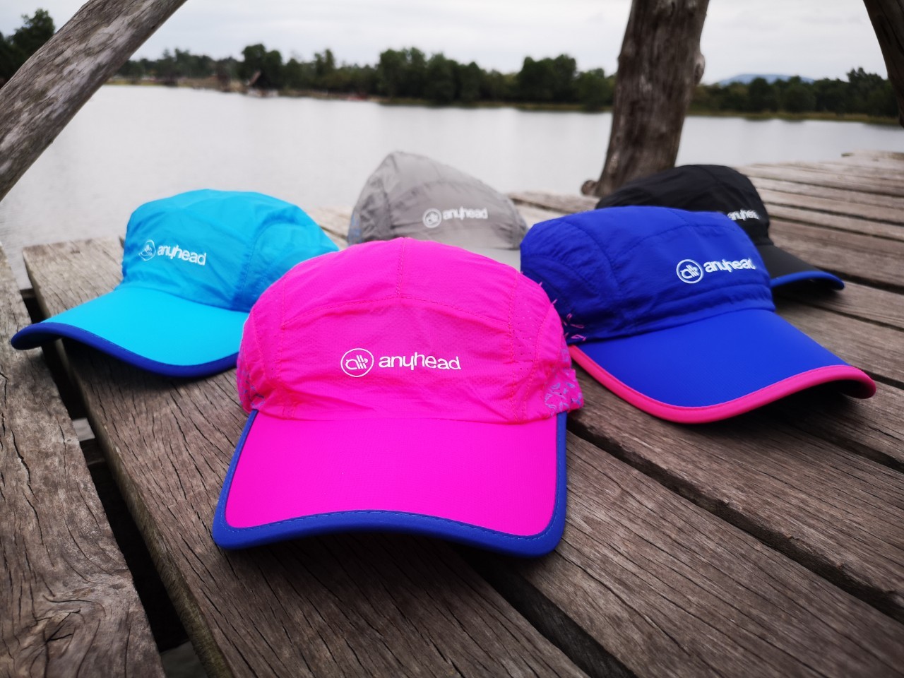 anyCap - หมวกวิ่งระบายอากาศ Dry-fit หมวก Outdoor by anyhead