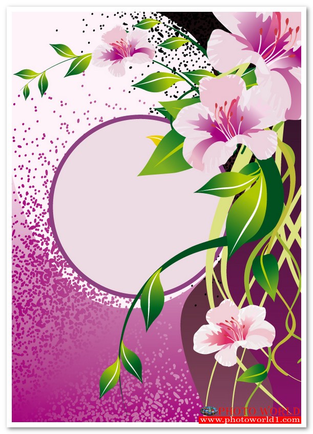 กรอบดอกไม้(FLOWER) สั่งทำวอลเปเปอร์ รูปภาพติดผนัง มีภาพให้เลือกกว่า 50,000 ภาพ ออกแบบกราฟฟิค หรือ รูปภาพตามที่ท่านกำหนด ในสไตล์ท่านเอง "custom made"