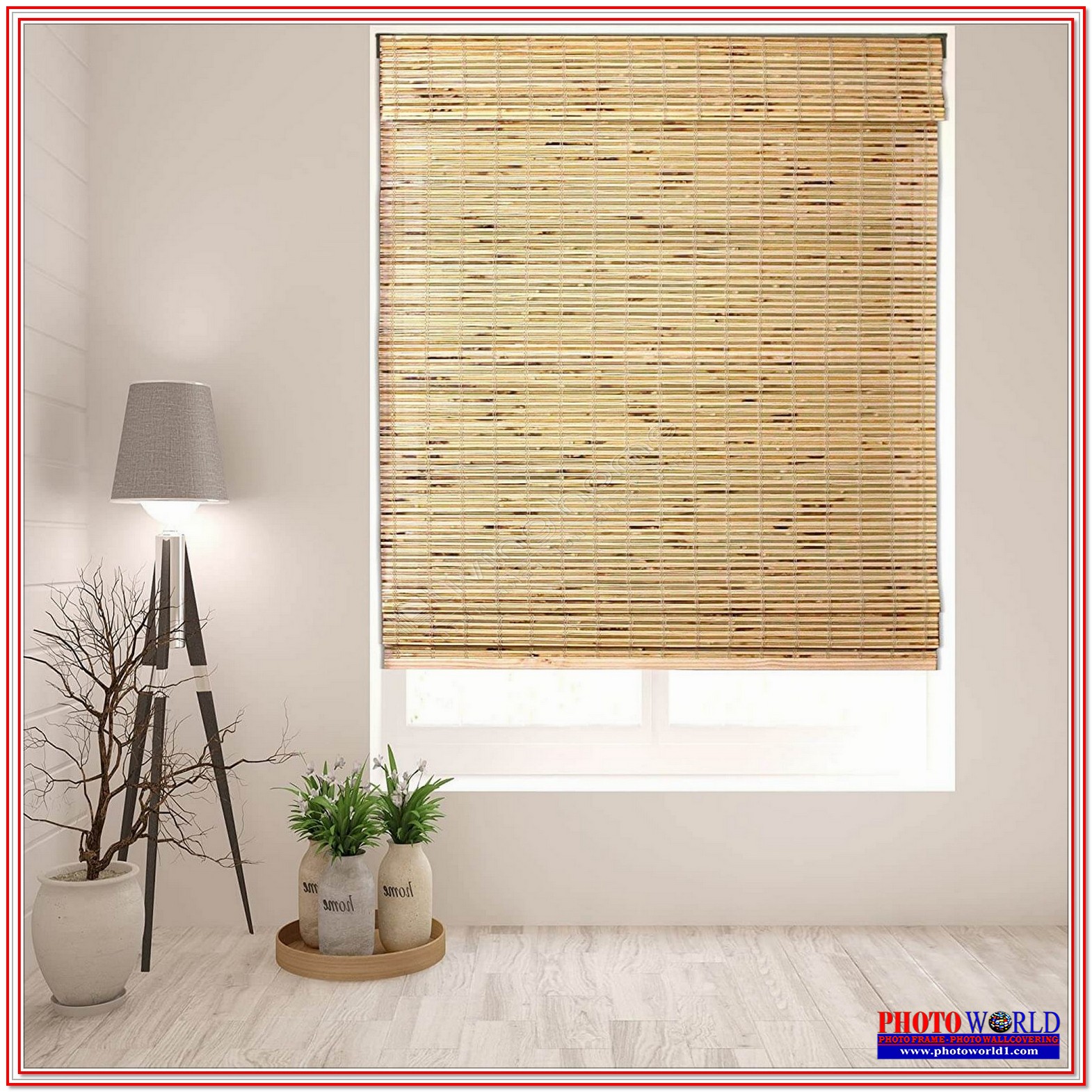 มู่ลี่ไม้ไผ่ "Bamboo Wooden Blinds" ผ้าม่าน ม่าน มู่ลี่ มู่ลี่ไม้ ม่านม้วน วอลเปเปอร์ รับติดตั้ง ออกแบบ ราคาถูก ทุกประเภท ทุกรูปแบบ