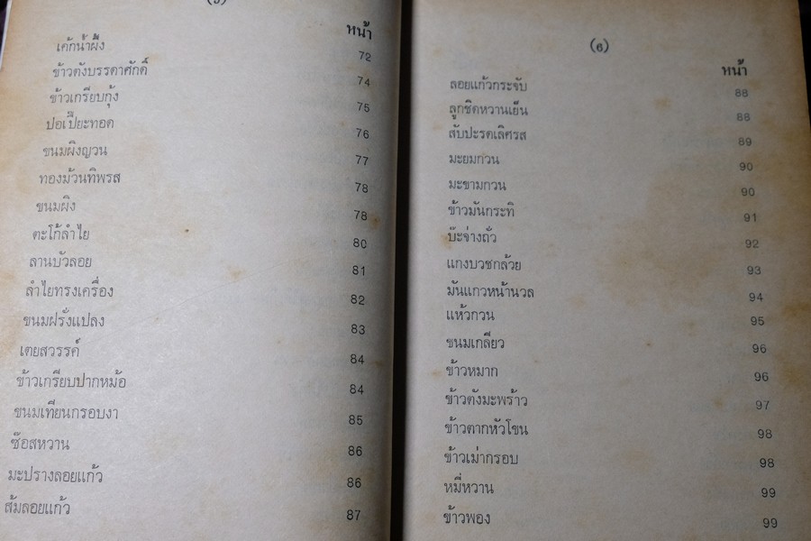 ตำรา ขนม ไทย จีน ฝรั่ง โดย พรเพ็ญ ปกเเข็ง ปี 2521
