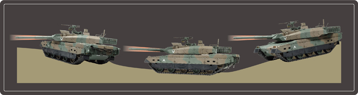 Japan Ground Self Defense Force Type 10 Tank (Full-option Kit)