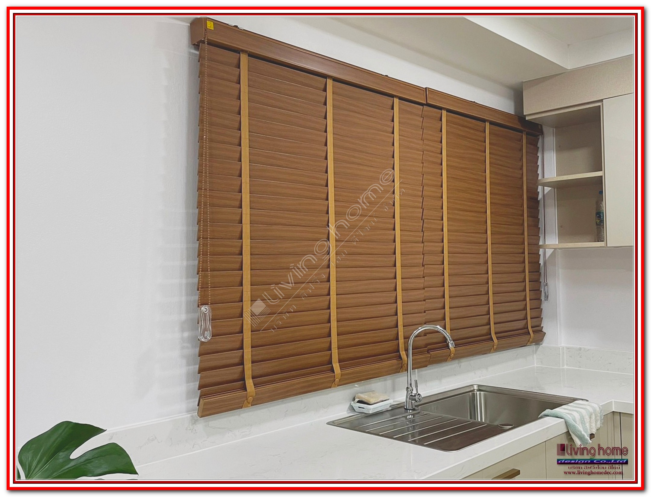 มู่ลี่ไม้โฟมวู๊ด(FOAM WOOD WOODEN BLINDS) ผ้าม่าน ม่าน มู่ลี่ มู่ลี่ไม้ ม่านม้วน วอลเปเปอร์ รับติดตั้ง ออกแบบ ราคาถูก ทุกประเภท ทุกรูปแบบ