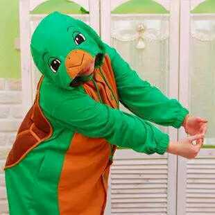 ชุดนอนมาสคอต/แฟนซี ผู้ใหญ่ เต่า Turtle