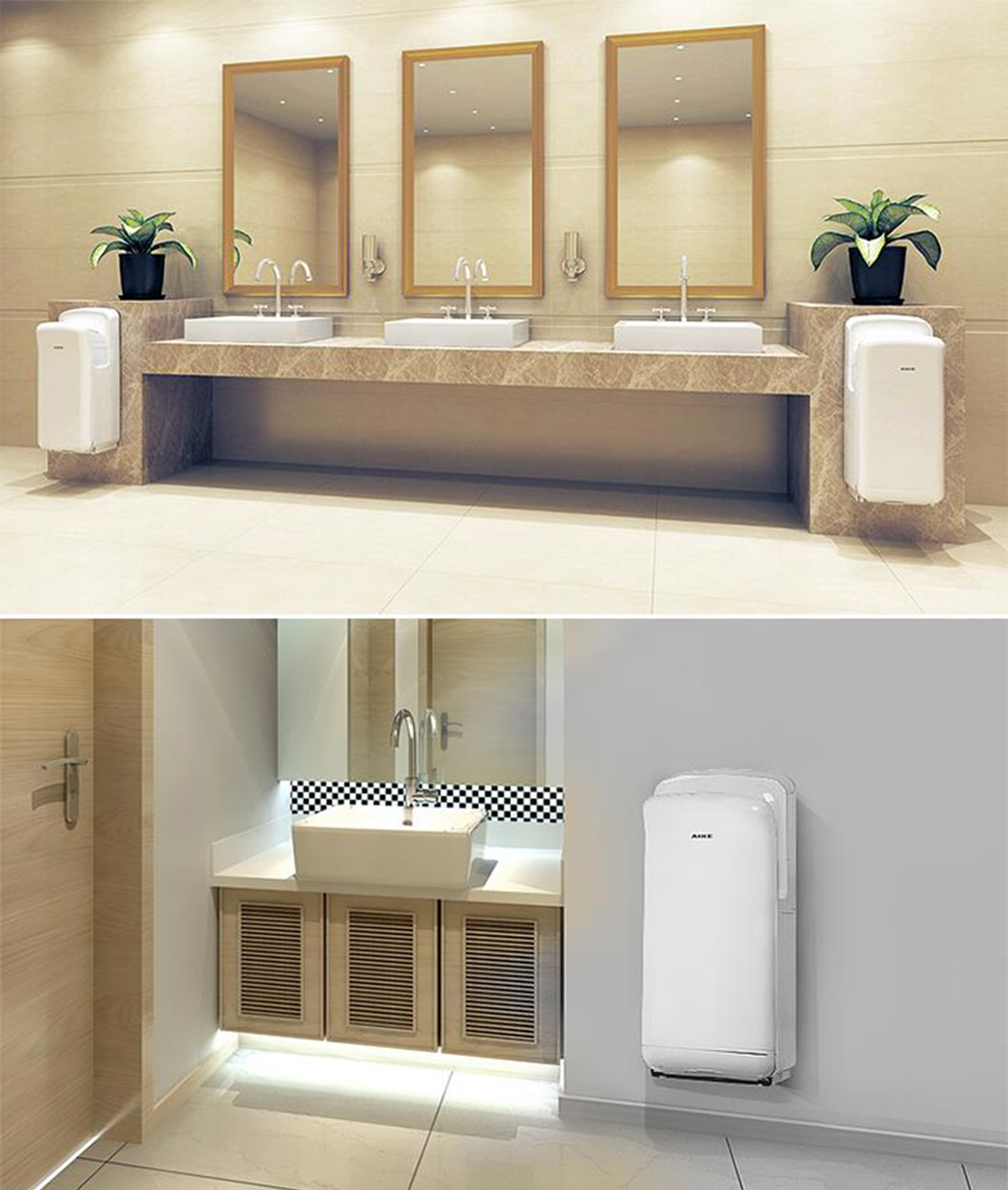เครื่องเป่าลมมือ TWINE HAND DRYERS มือสอง