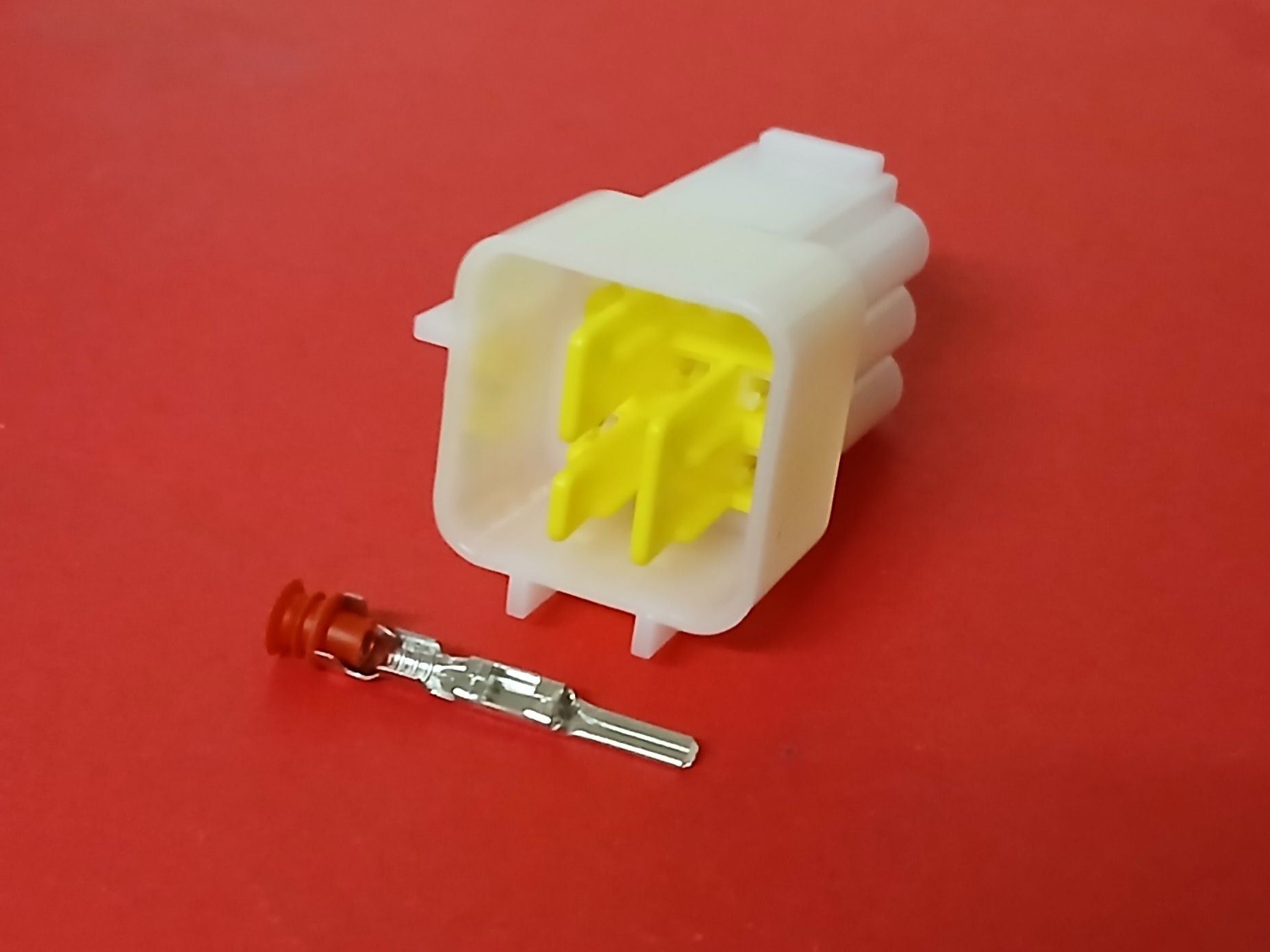 9 พิน ขาว มอเตอร์ไซค์ #7091Y