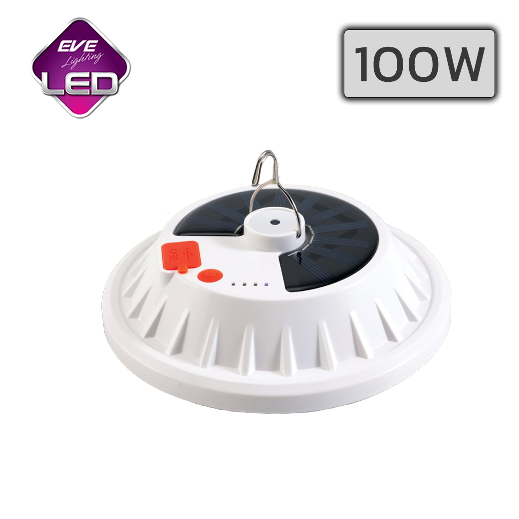 โคมไฟโซล่าเซลล์ LED EVE EMER UFO MINI 6IN1