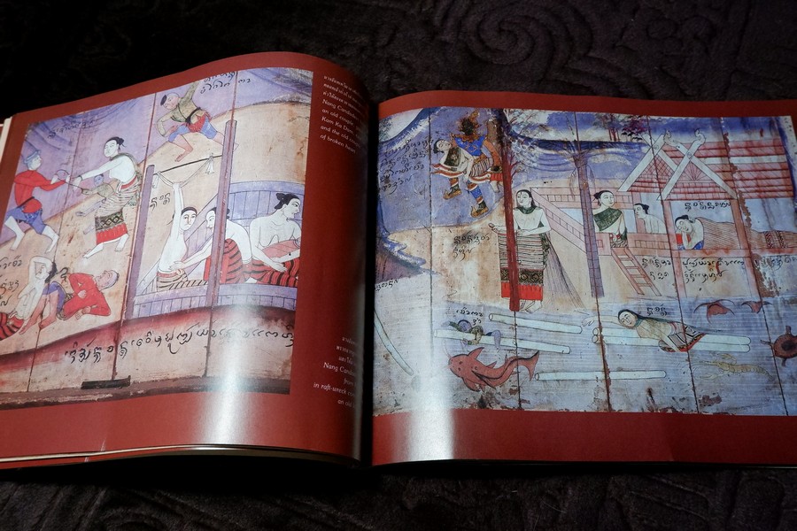 จิตรกรรมเวียงต้า โดย วิถี พานิชพันธ์ ลอรี่ มอนต์