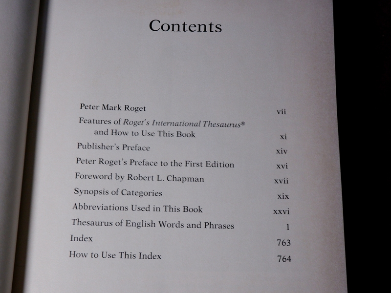 the original roget's roget's international thesaurus fifth edition by robert l.chapman
